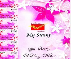 Postage stamp can be issued on marriage and anniversary
