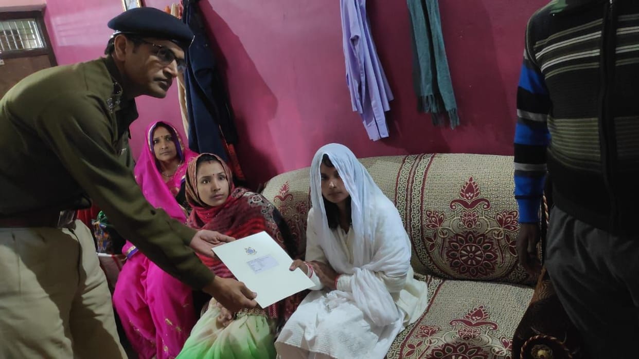 शहीद विजय की श्रद्धांजलि सभा में उमड़े लोग