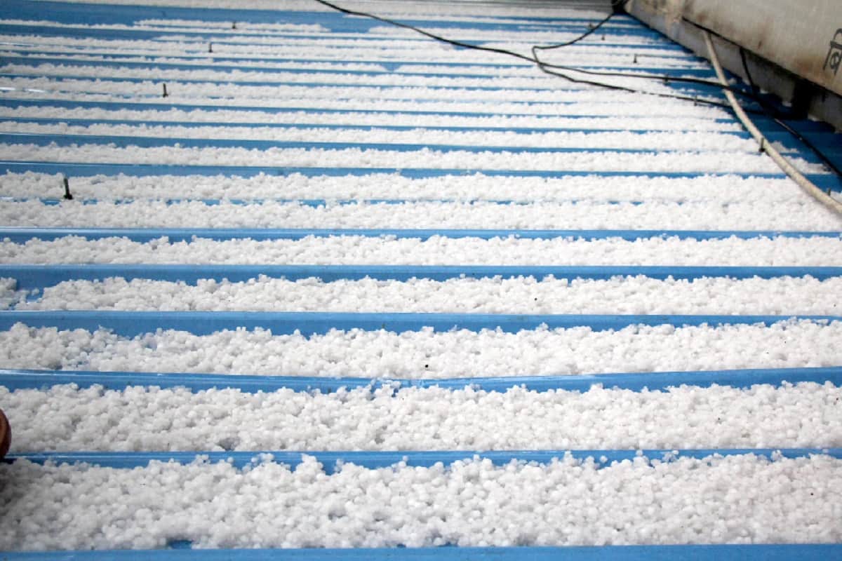 Rain and fierce hailstorm in Bijnor and see photos