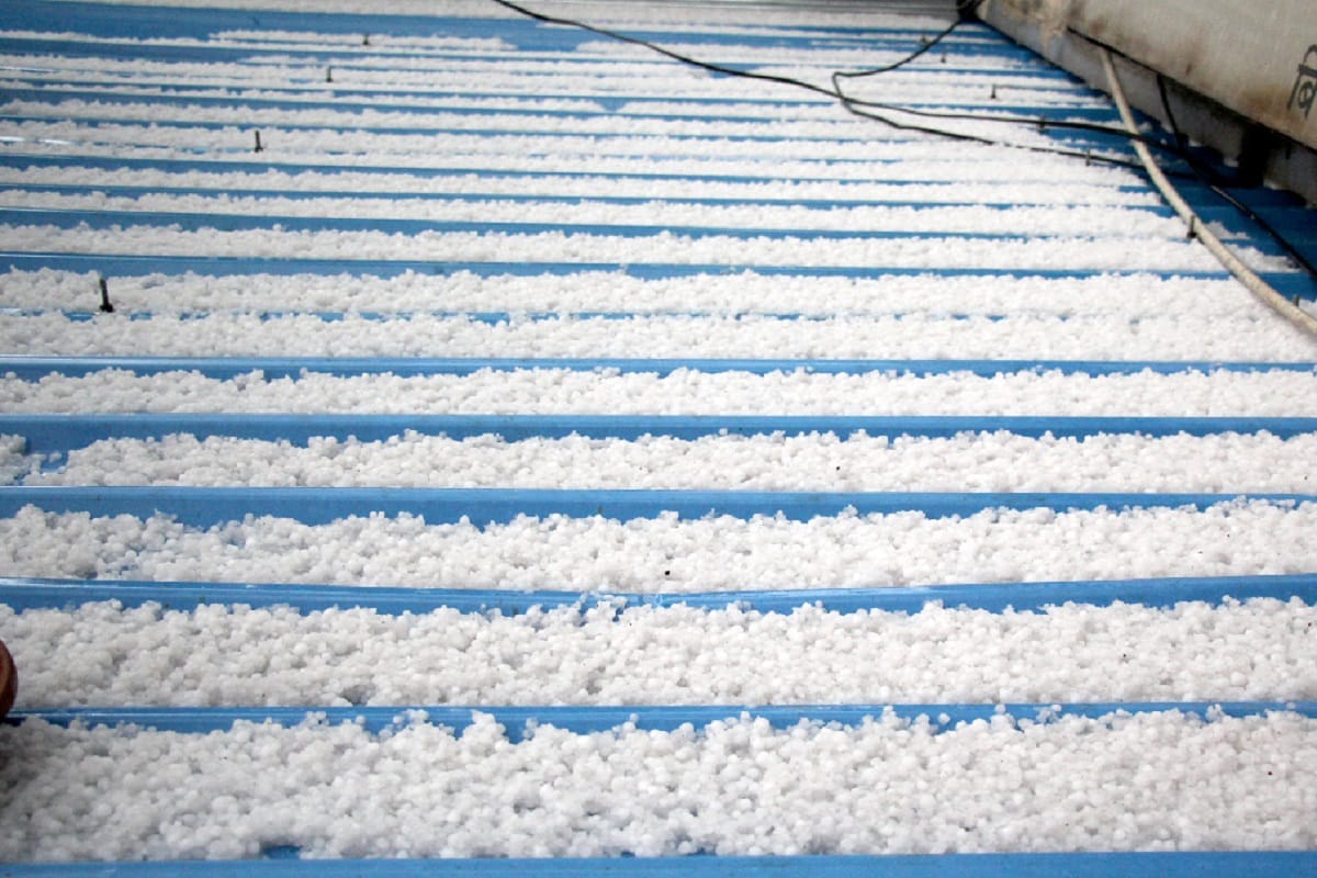 Rain and fierce hailstorm in Bijnor and see photos