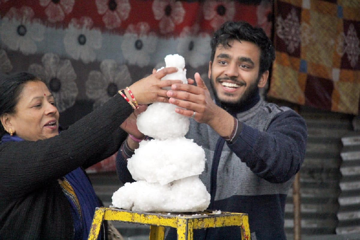 Rain and fierce hailstorm in Bijnor and see photos