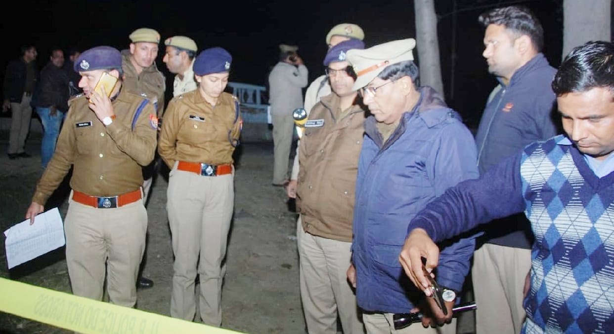 Prayagraj: Midnight  bombblast ,people fearful