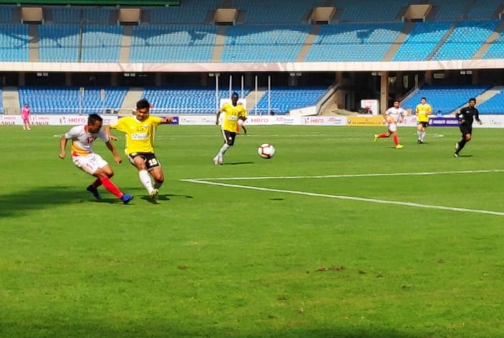 I-leauge: east bengal fc dash real kashmir fc title aspirations with 2-1 win 