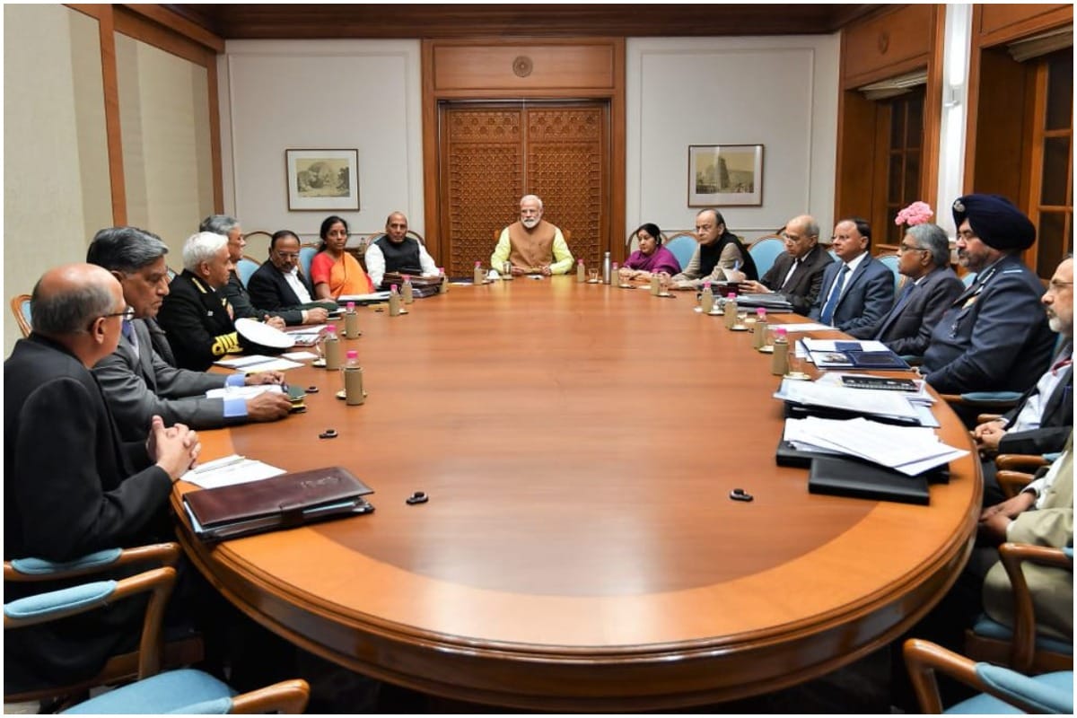 high level meeting on security chaired by Prime Minister Narendra Modi