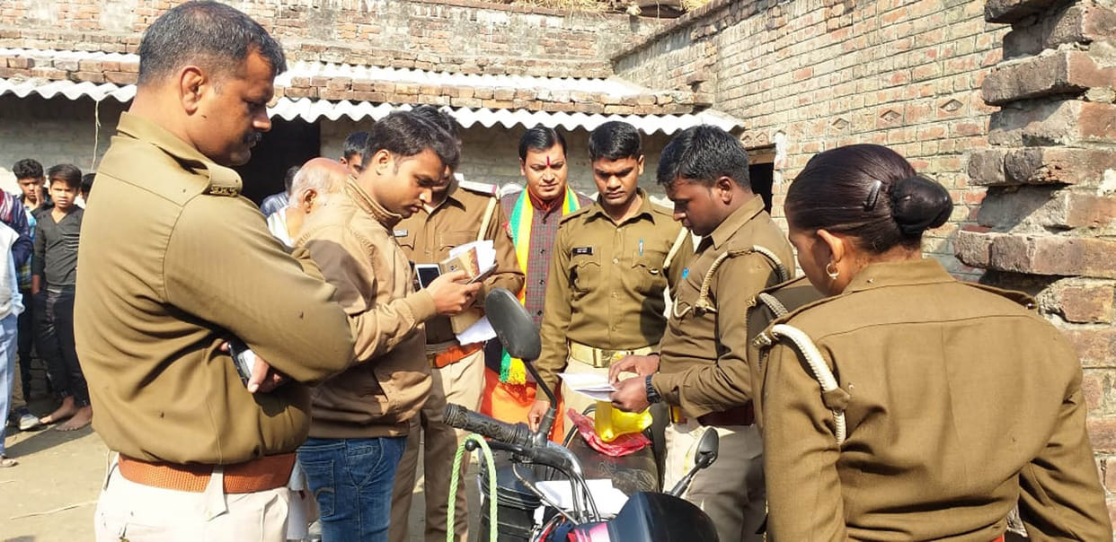 two dead body found in hut