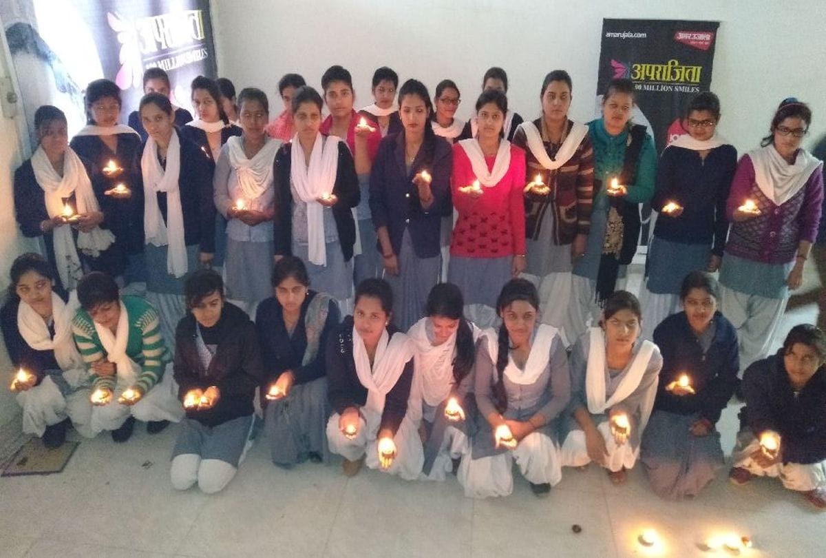 Aparajita 100 Million Smiles girls salutes indian force