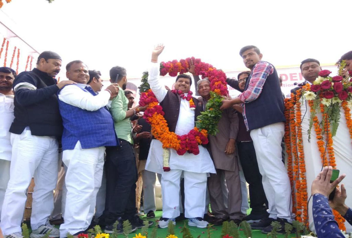 shivpal singh yadav address three public meeting in firozabad