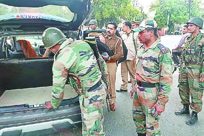 high alert in Meerut Cantt Between the tension on the indo pak border