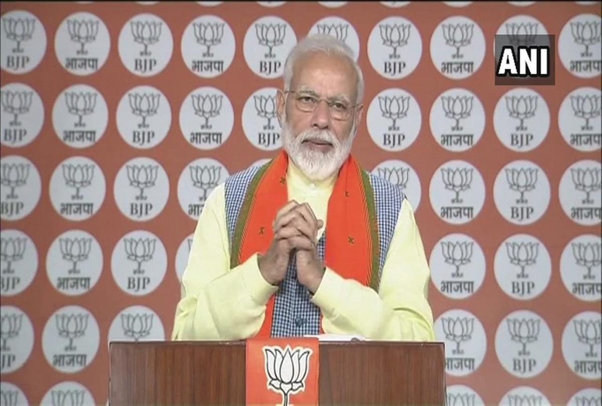 PM Narendra Modi to talk to BJP workers of Uttar Pradesh today