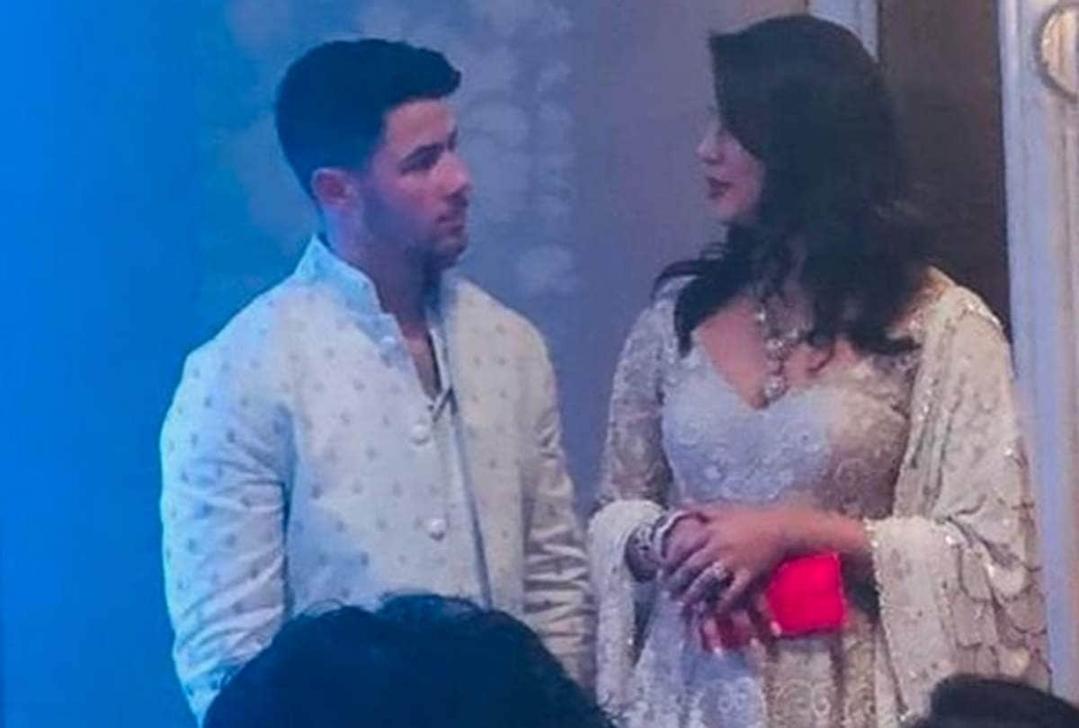 priyanka choprta attend the roka ceremony of his bother siddharth pics viral