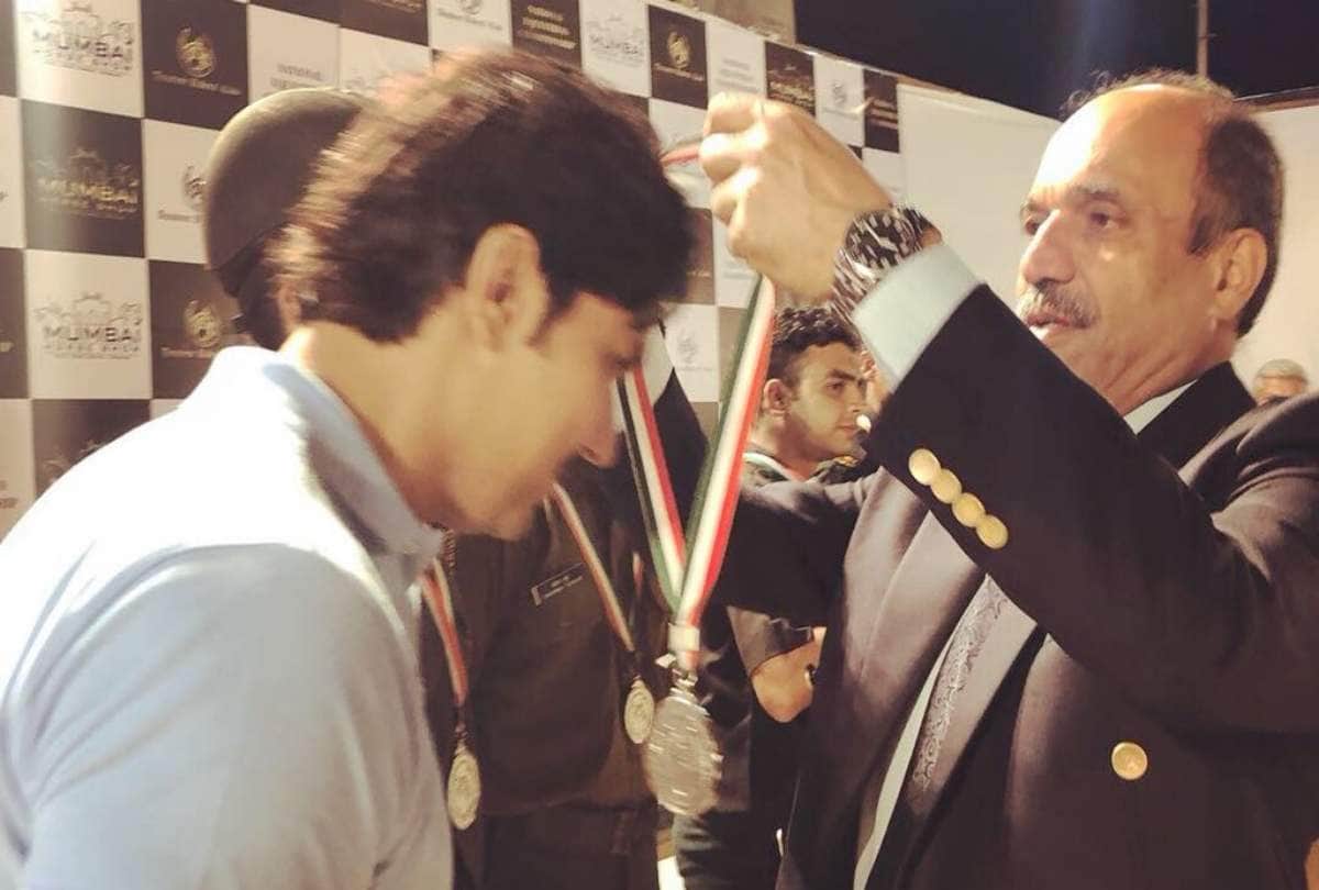 Randeep Hooda won silver medal in national equestrian championship