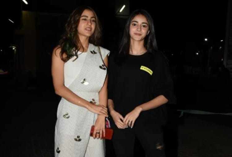vicky kaushal sara ali khan ananya pandey attend sonchiriya screening
