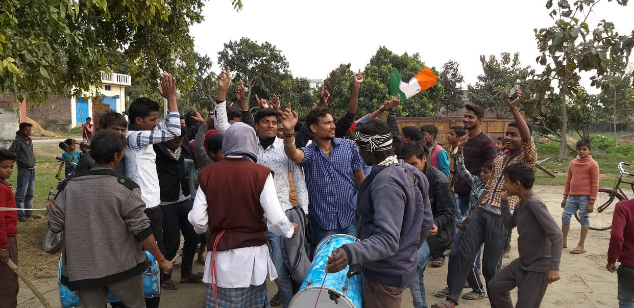happiness over militry opperation