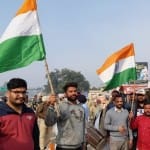 वाघा बॉर्डर पर जश्न