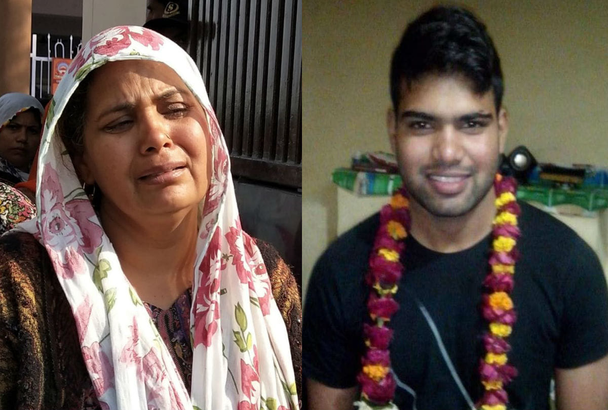 martyr pankaj nauhwar's wife megha in mathura