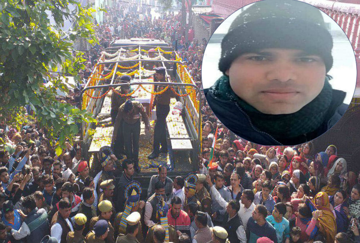 martyr pankaj nauhwar's wife megha in mathura