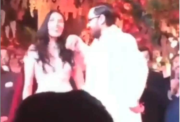 akash ambani pre wedding celebration mukesh ambani dance with nita in antakshari