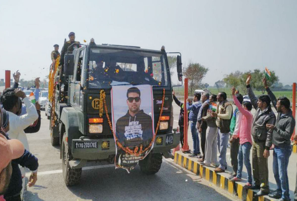 Martyr Pankaj Singh Nauhwar's family will protest for Shaheed Smarak in mathura