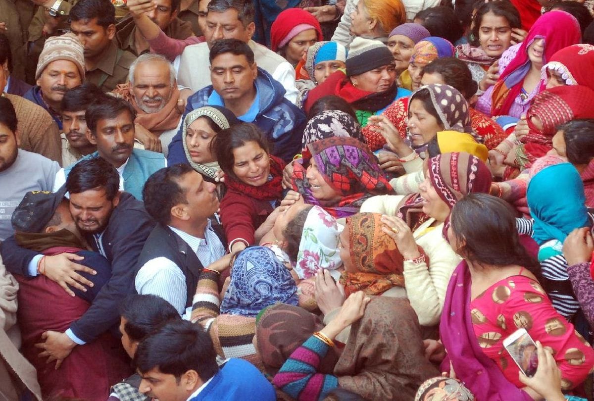 martyr pankaj nauhwar's wife megha in mathura