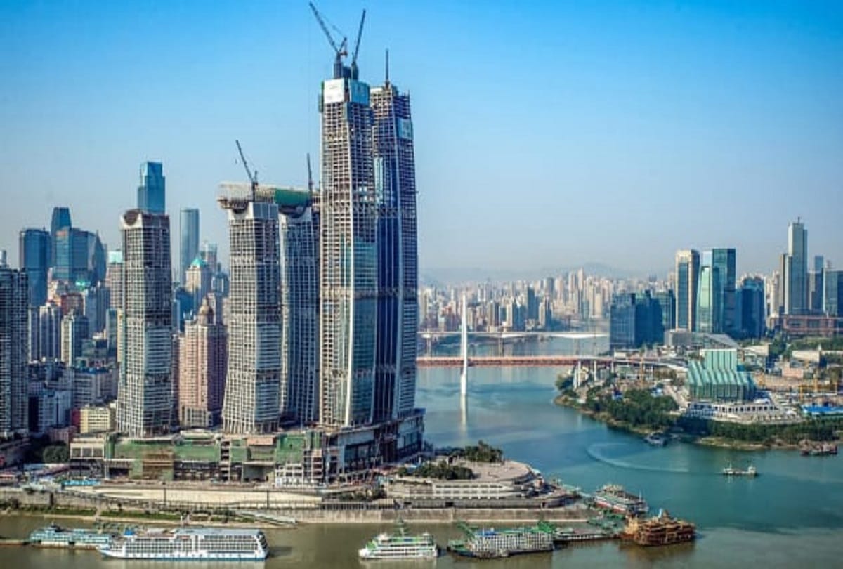 China made worlds first horizontal skyscraper Crystal
