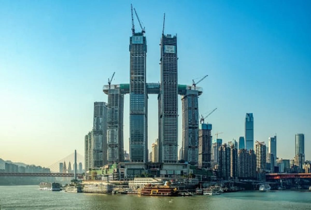 China made worlds first horizontal skyscraper Crystal