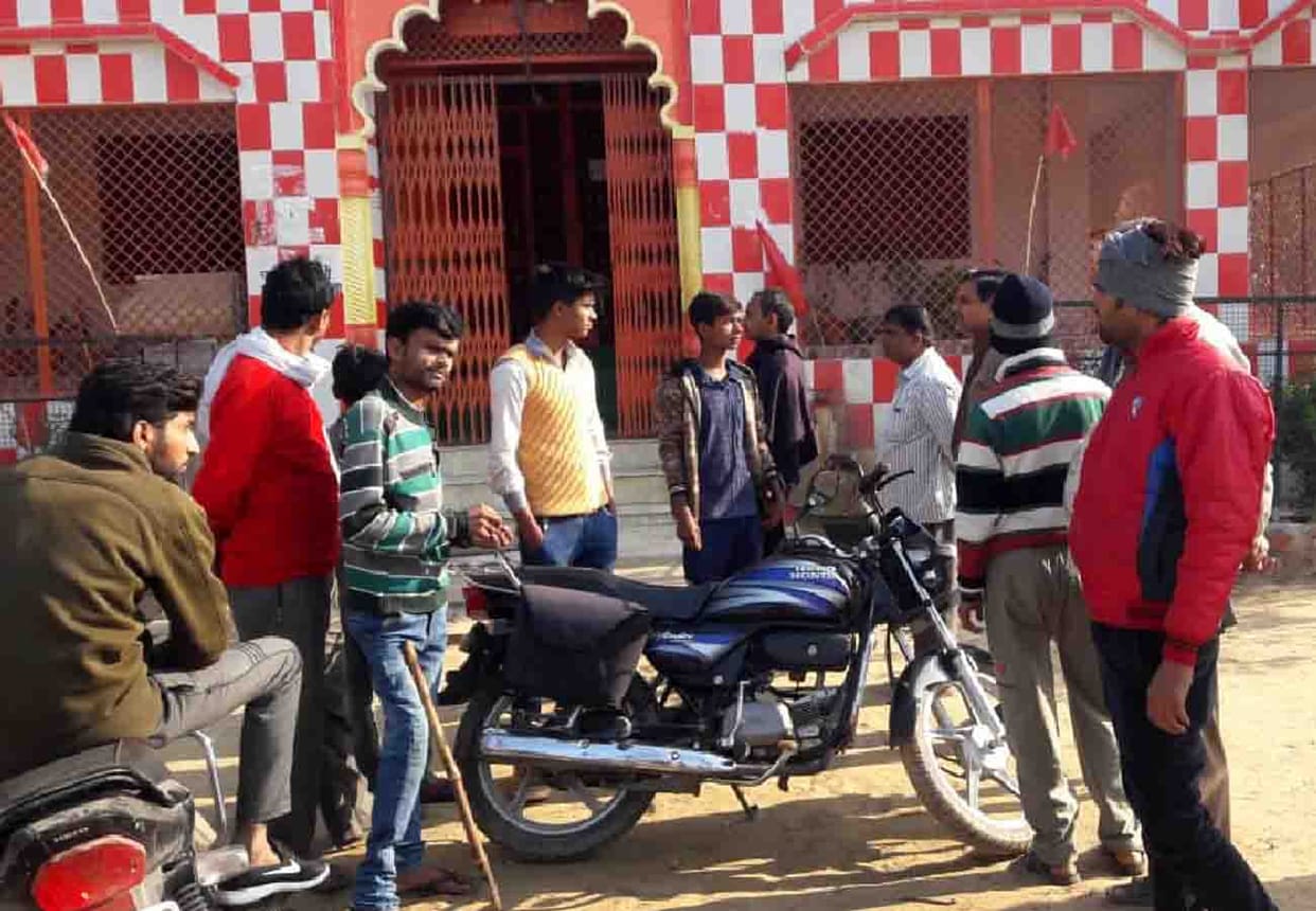 Robbery in temple in kannauj district