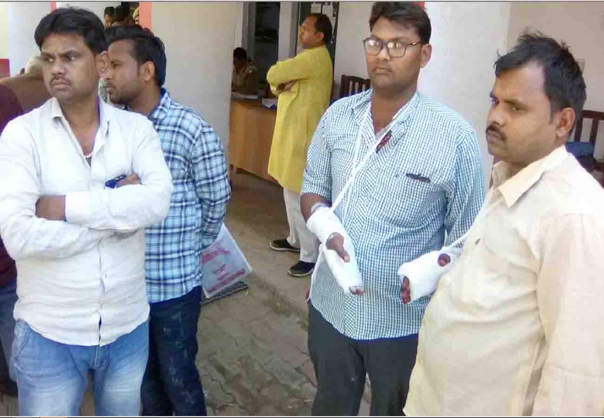 assault in wedding ceremony due to food