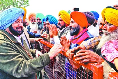 CM Amarinder Singh reached in Dera Baba Nanak