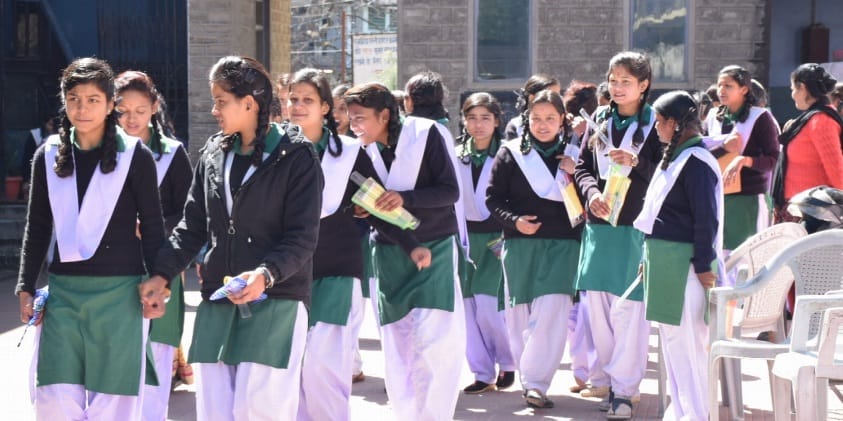 Intermediate easy hindi paper came, students happy