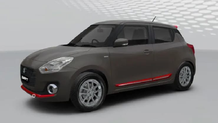 maruti suzuki offering 2 customization packages for swift in Red Speedmaster and Verve Glider