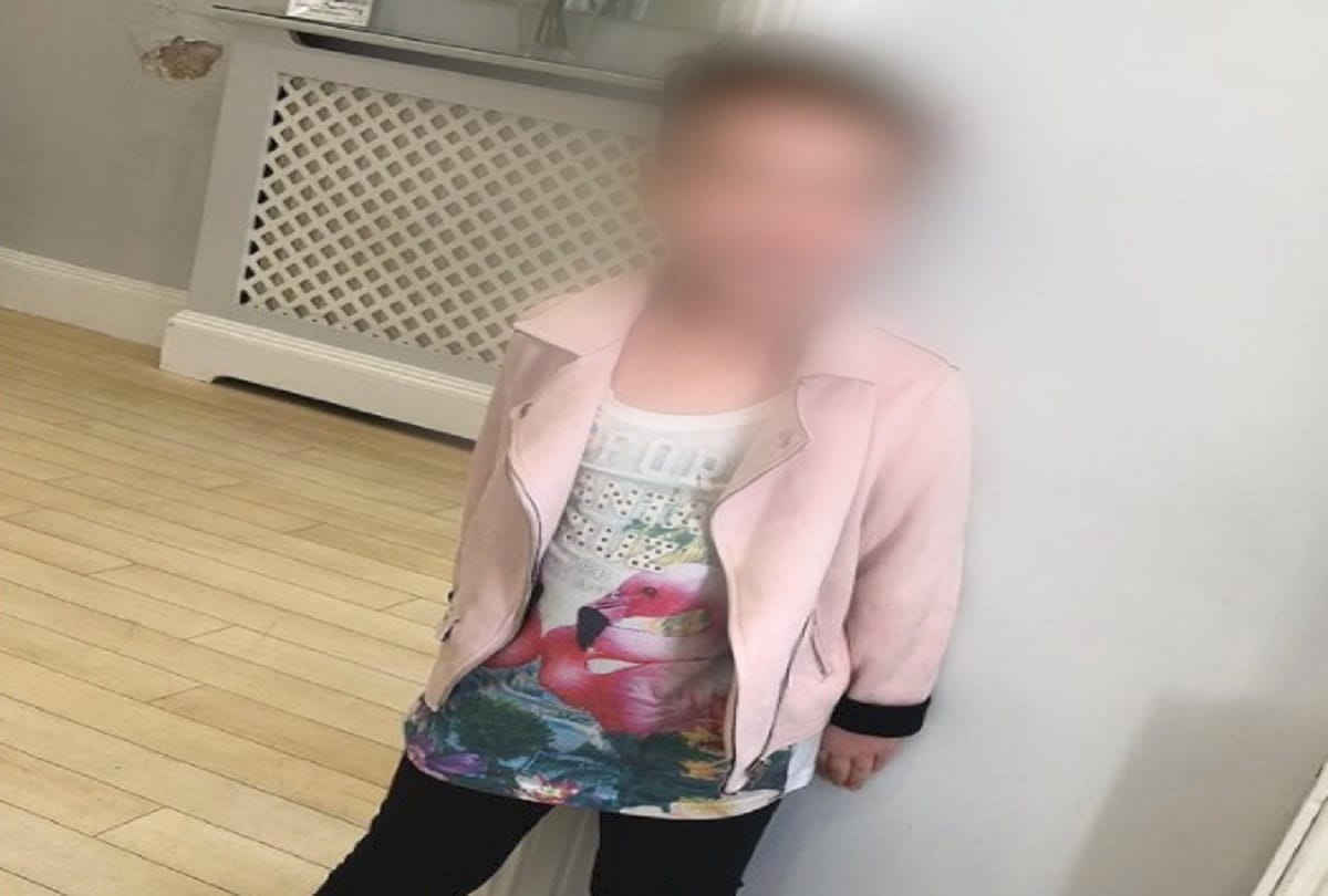 5 years old girl chops off hair after see momo challenge video on youtube