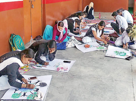 Message from Vote for India, given by Rangoli