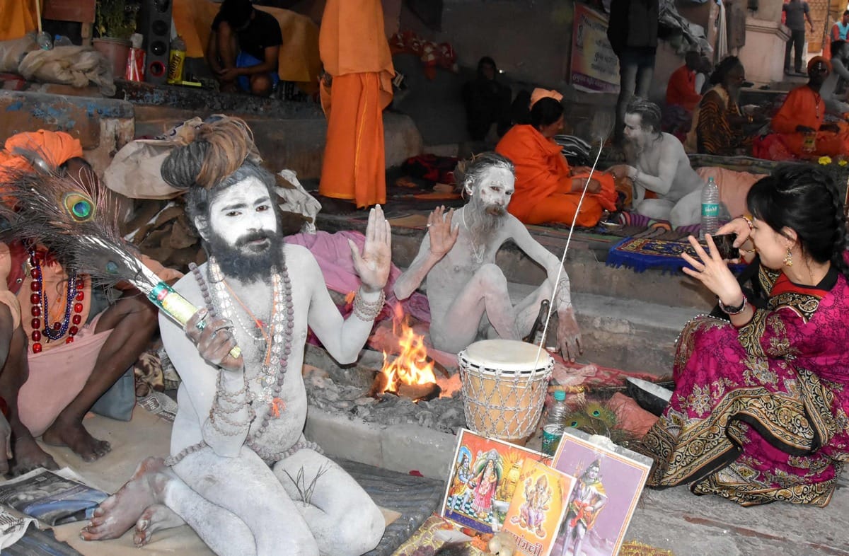 Kashi vishwanath aarti 45 minutes ago at mahashivratri
