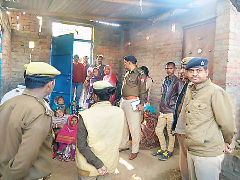 The woman who was sleeping in the house shot dead