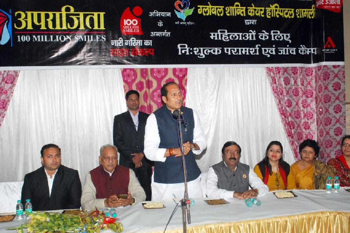 Minister of State Suresh Rana appreciated Amar Ujala's Aparajita campaign