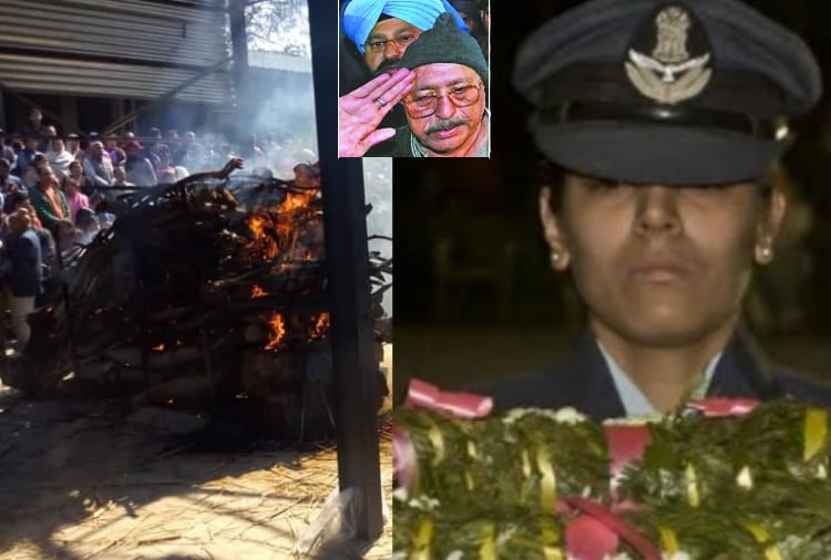 air strike, mi 17 helicopter crash, indian airforce squadron leader siddharth vashisht funeral