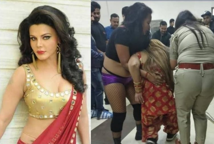 Bollywood Actress rakhi sawant ready to face rebel in Ludhiana