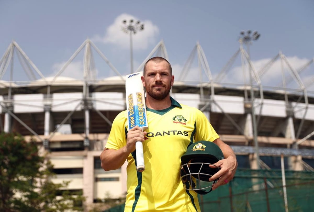 Superb knock by Australian skipper Aaron finch vs India in Ranchi in ODI