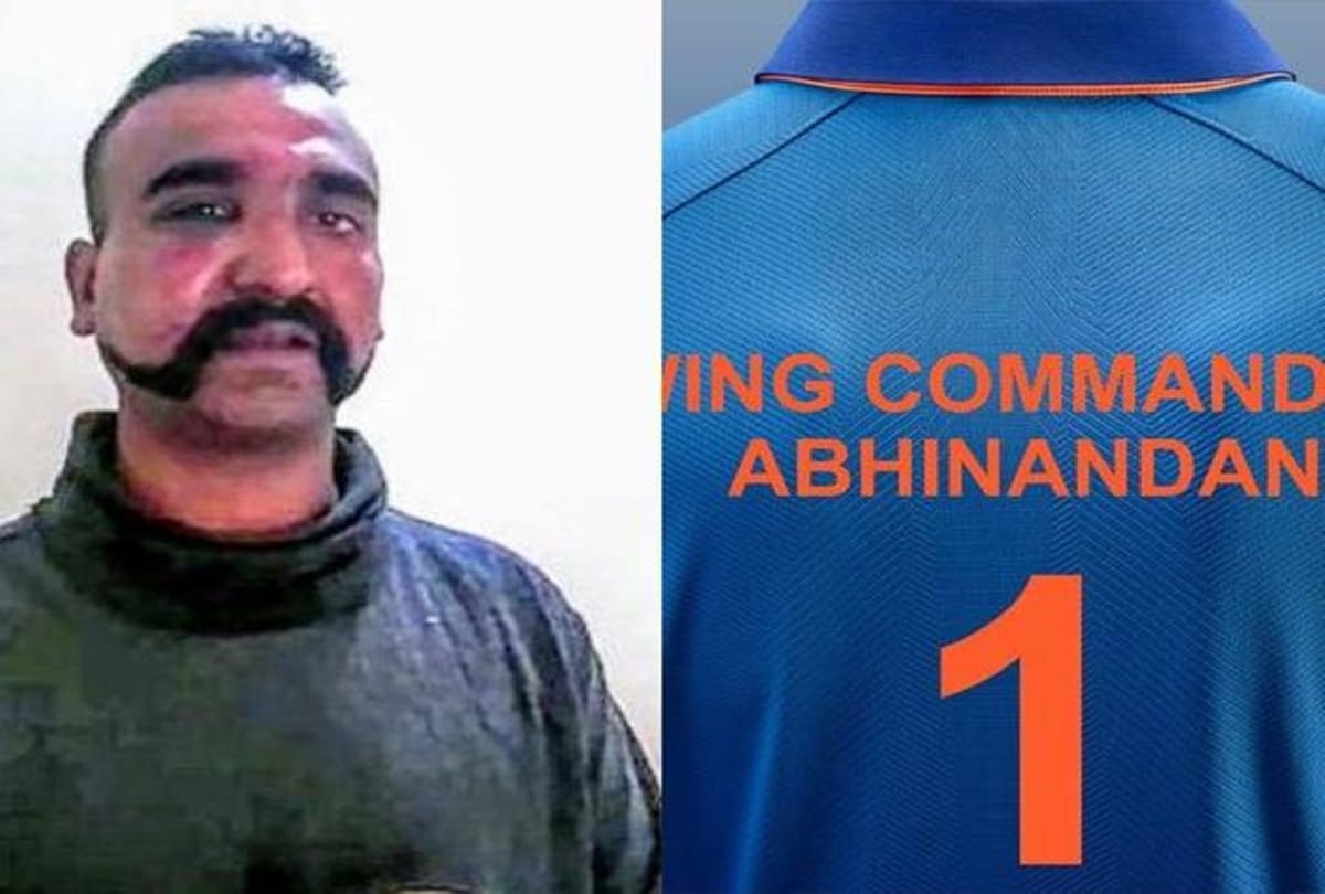 BCCI releases special India jersey to welcome IAF pilot Abhinandan Varthaman's return to India