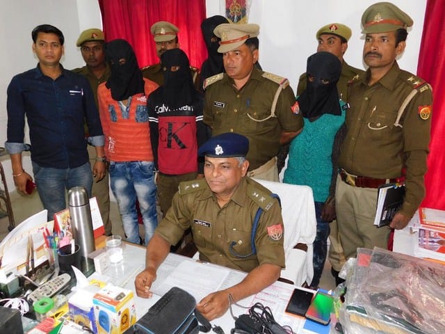 Busting of theft incidents, four arrested