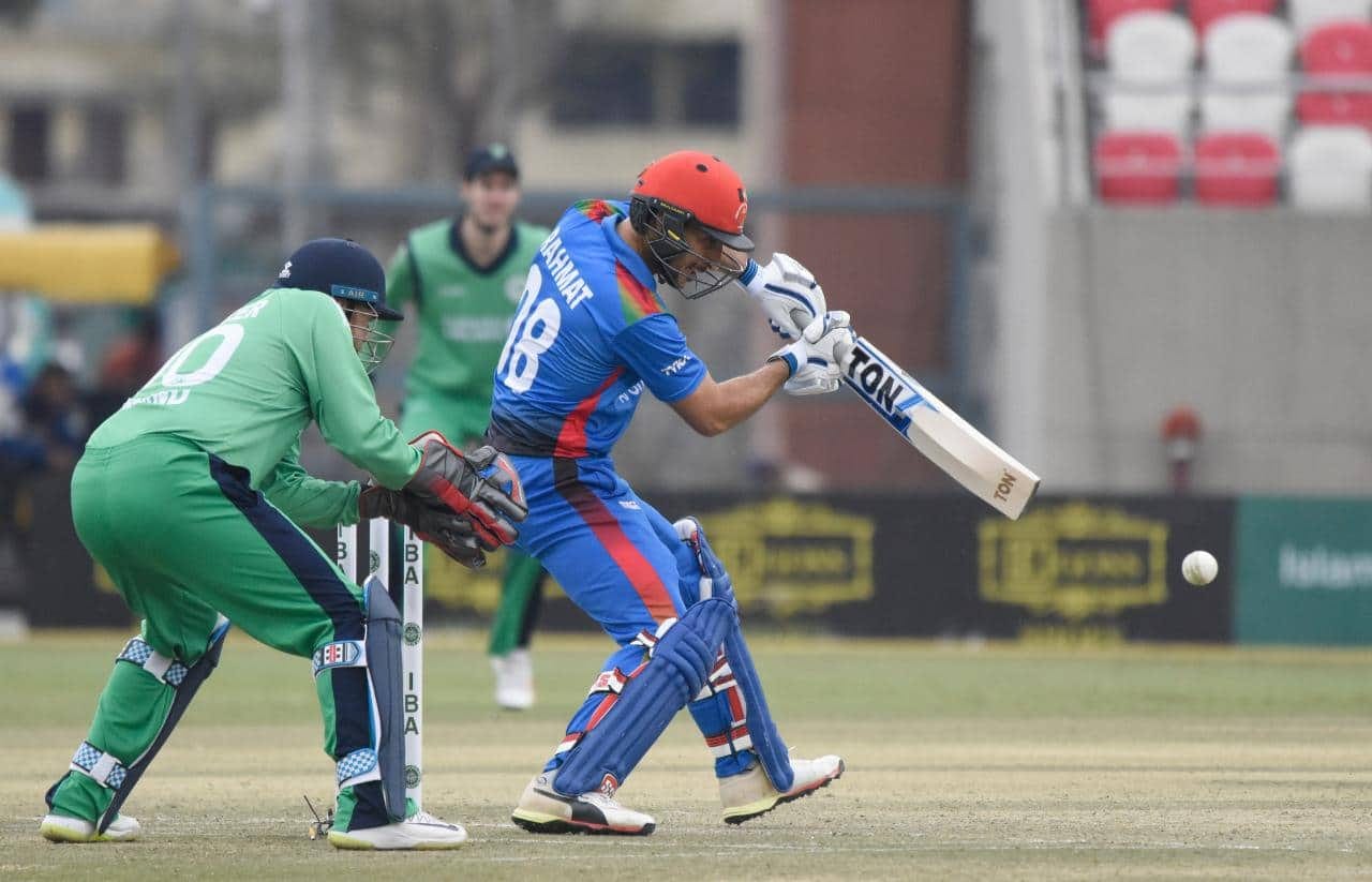 IRE vs AFG Andrew Balbirnie take hattrick in Third ODI at dehradun