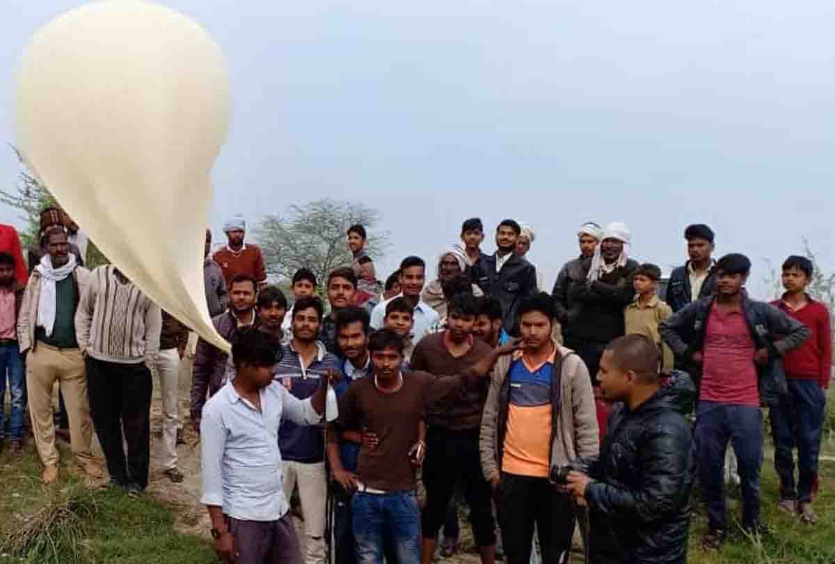 villagers said parachute fall in field