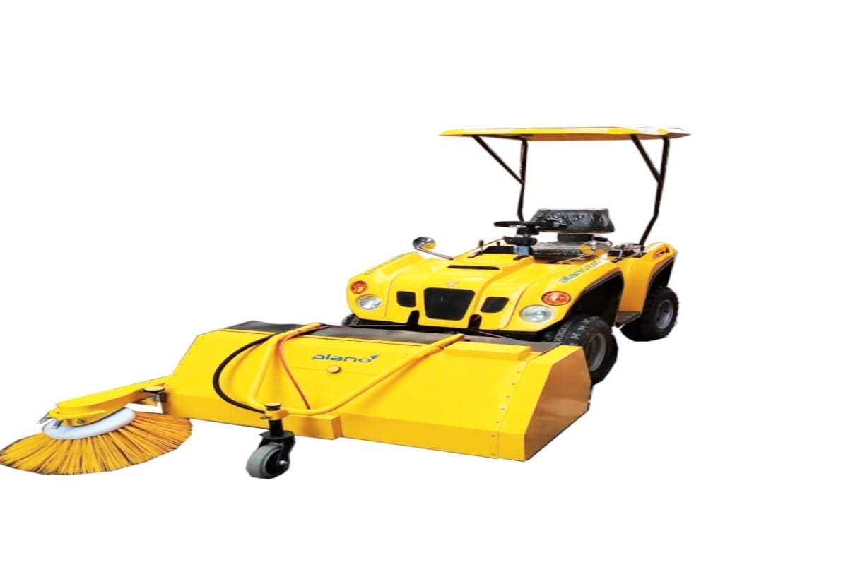 roads will be cleared by machine in himachal and dust used for tile construction