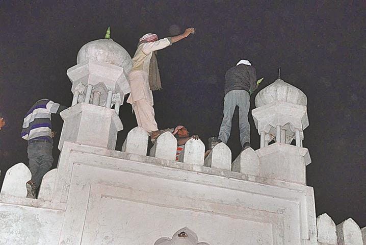 Idlah dome damaged, stress in Udalah Illiaspur