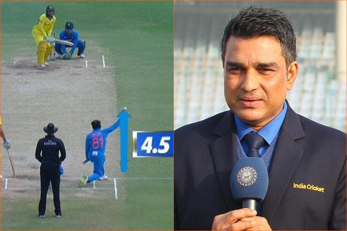 sanjay manjerekar answer to commentators on kedar jadhav bowling action