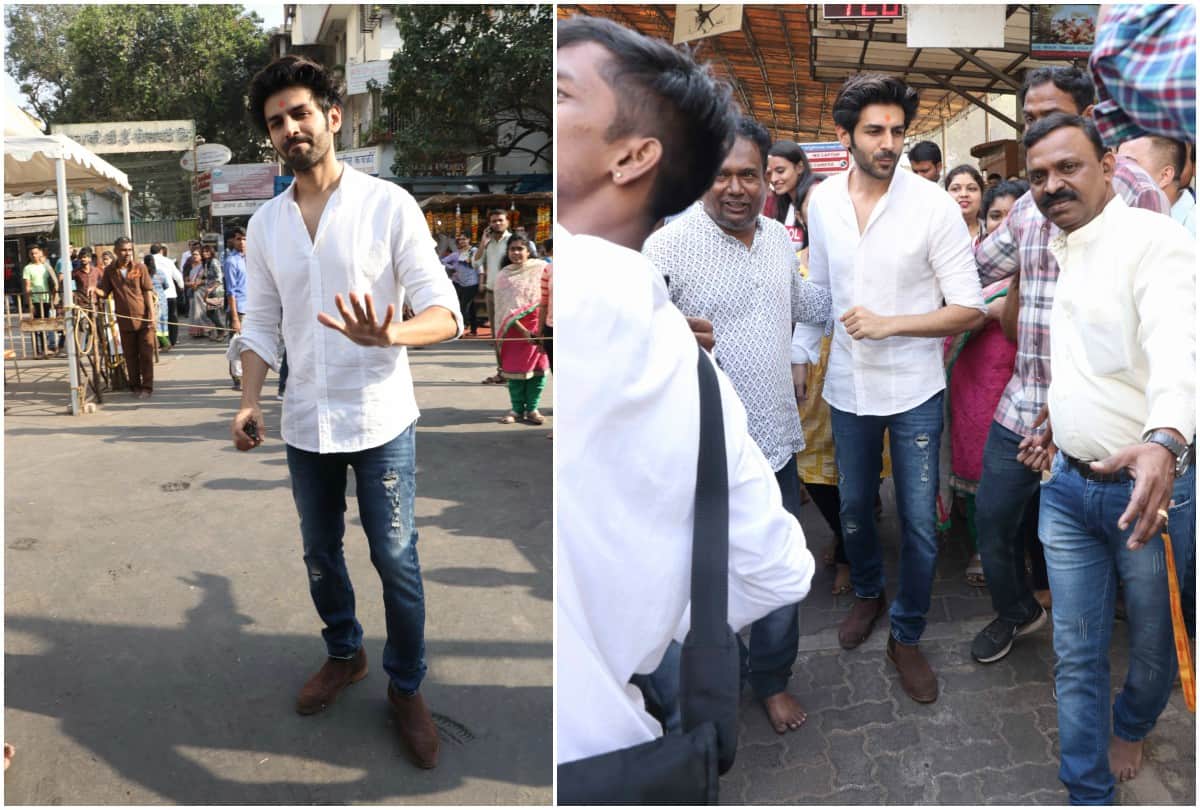 Kartik Aaryan spotted Siddhivinayak temple in Mumbai after Luka Chuppi release