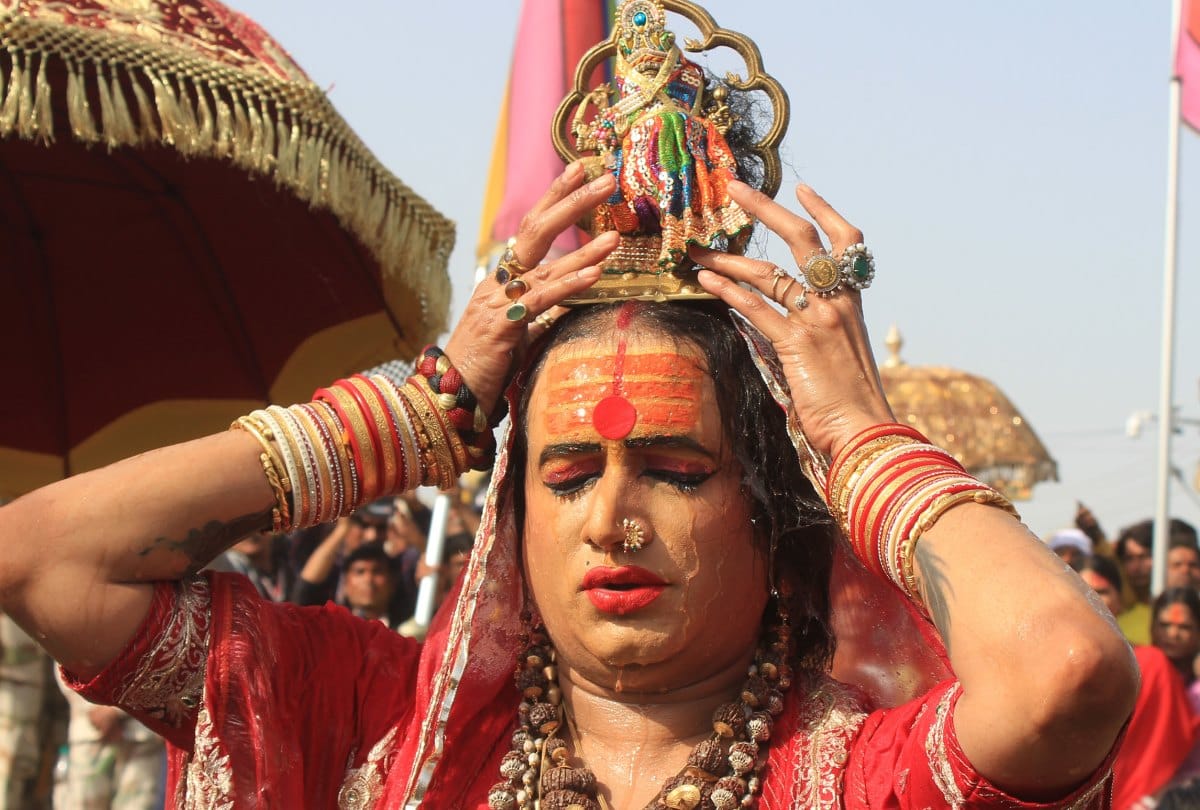 Kumbh mela 2019: Kannar Akhara amratva snan of Mahashivratri