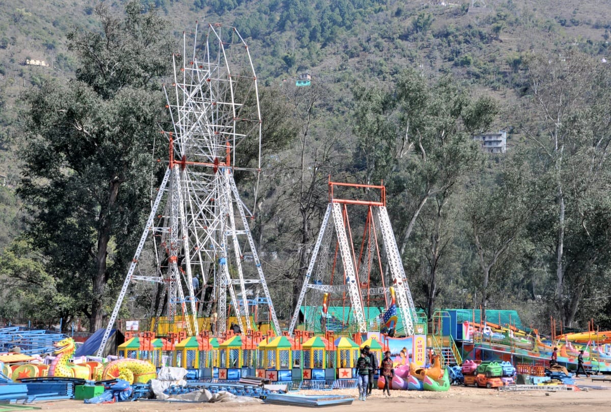 mandi city of himachal can be viewed from helicopter in shivratri festival