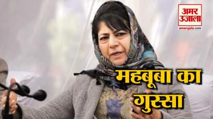 Mehbooba Mufti leads PDP protest against centre’s ban on Jamaat-e-Islami
