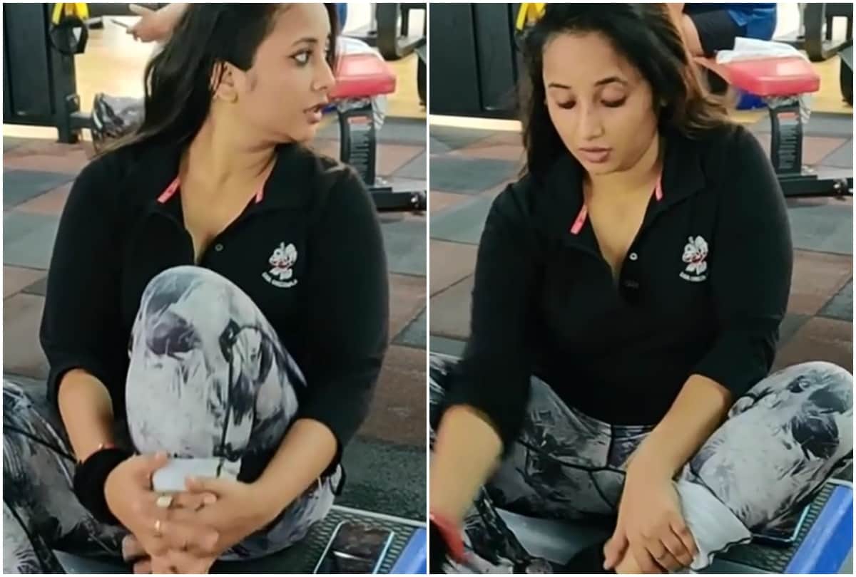 Rani Chatterjee fells down to stairs users gets Emotional